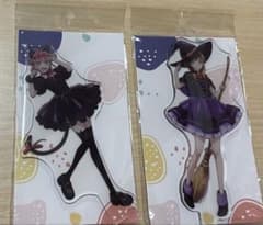 アオのハコ 鹿野千夏・蝶野雛ハロウィンアクリルスタンドのサムネイル