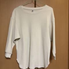 UNIQLO ワッフル7分袖Tのサムネイル