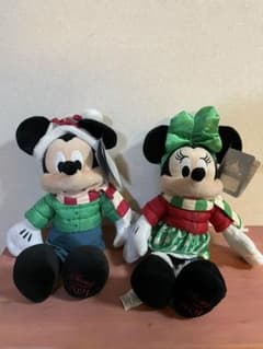 ミッキー　ミニー　2021 クリスマス ぬいぐるみのサムネイル