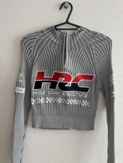 moussyHRC Honda Racing ハーフジップ リブニットのサムネイル