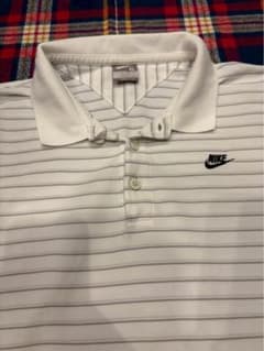 美品 00s Nike ナイキ ボーダー ポロシャツ XL - メルカリ