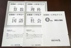 全国統一小学生テスト2019年11月 5年生のサムネイル