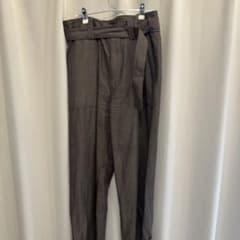 LIDNM 24SS WOOL LINEN BELTED PANTSのサムネイル