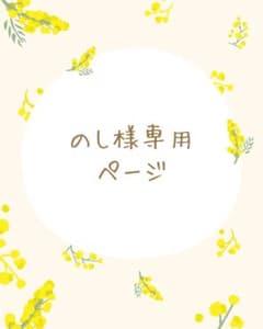 【のし様専用ページ】のサムネイル