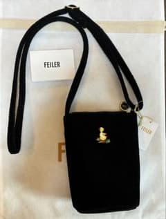 フェイラー 裏ハイジ ミニショルダーバッグ ブラック WEB限定 完売品