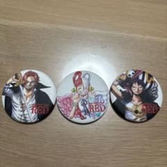 ONE PIECE FILM RED 缶バッジ 3種セット - メルカリ