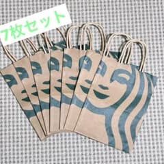 Starbucks紙袋 美品】スターバックス 紙袋 7枚セット - メルカリ