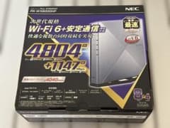 NEC Aterm WX6000HP Wi-Fi 6 10G対応 無線ルーターのサムネイル