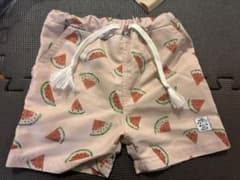 petit main スイカ柄 ベビー水着 90cmのサムネイル