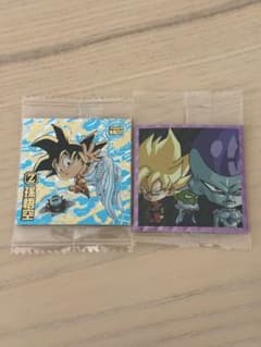 も*も様 ドラゴンボール 超戦士シールウエハースZ 孫悟空 2枚セットのサムネイル