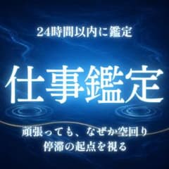 【1日1組限定】仕事鑑定・人間関係・天職・霊視鑑定・転職・占い・仕事のサムネイル