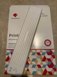 Phomemo Mini Printer +感光紙ホワイト 200枚弱のサムネイル
