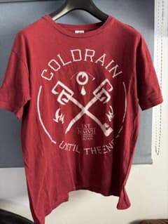 COLDRAIN 赤 Tシャツ Lサイズのサムネイル