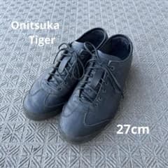 Onitsuka Tiger MEXICO 66 SD ブラックレザー　27cmのサムネイル