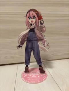 ゆるキャン　ドリーム缶バッジくじ　BIGアクリルスタンド　各務原なでしこ