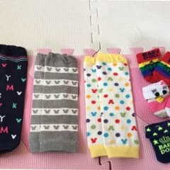 レッグウォーマー★靴下のセット(新生児用)のサムネイル