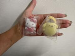 サンリオキャラクターズ カラフルカラビナマスコットチャーム キティポムポムプリンのサムネイル