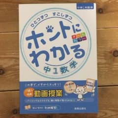 【ホントにわかる   中1数学】  新興出版社のサムネイル