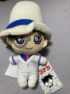 名探偵コナン怪盗キッドぬいぐるみ マスコット黒羽快斗 - メルカリ