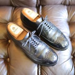 美品・リカラー】ALDEN 54222 クロムエクセル 6D ブラック - メルカリ