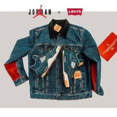 jordan×Levi’s デニムジャケット　XLサイズのサムネイル