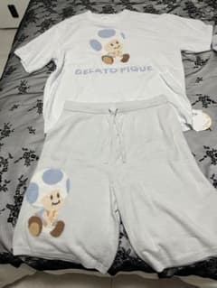 ジェラートピケ キノピオメンズLsizeのサムネイル