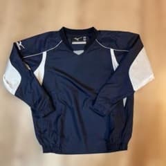 Mizuno ネイビー 長袖ジャケット 140のサムネイル
