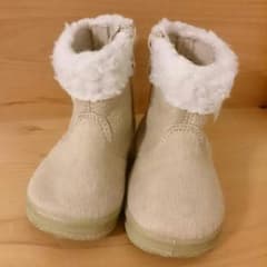 だるま様専用☆ ファーブーツ 13cm ムートン風 ベージュのサムネイル