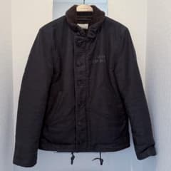 COOTIE／クーティ／N-1／デッキジャケット／アルパカ裏地／希少