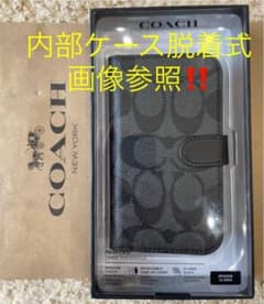 新作★新品・未開封‼️コーチ iPhone12mini ケース‼️手帳型‼️COACHのサムネイル