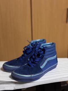 VANS スニーカー SK8-Hi 青　ブルー　スウェード　デットストック　古着のサムネイル