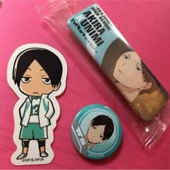 ハイキュー 国見英 缶バッチ&ステッカーのサムネイル