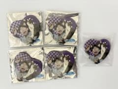 忍たま乱太郎 ハート缶バッジ 5個セット ナンジャタウン 竹谷八左ヱ門のサムネイル