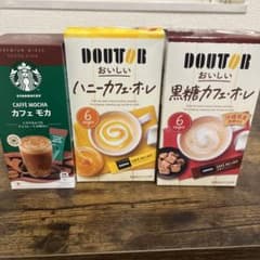 スターバックス　カフェモカ　ドトールカフェオレのサムネイル
