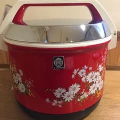 昭和レトロ タイガー電子ジャー 友禅菊のサムネイル