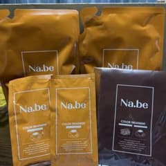 Na.be カラーシャンプー 2袋カラートリートメント 20g×5袋 - メルカリ