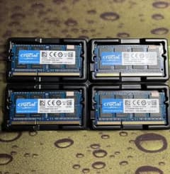 8GBx4枚32GB crucial DDR3 1600 PC3L-12800Sのサムネイル