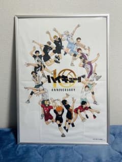 하이큐 10주년 천 포스터(이마 없음)