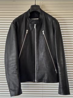 MaisonMargiela八の字ライダース黒44 S50AM0347ゴート革 - メルカリ