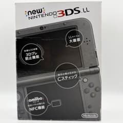 Newニンテンドー3DS LL メタリックブラック 箱ありのサムネイル