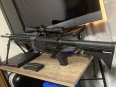 Х*а様 次世代電動ガンM4カービン 次世代電動ガン：エアガンレビュー 東京マルイ SOCOMカービン M4A1 6X40スコープ付き トイガン