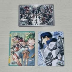 僕のヒーローアカデミア 原画展 マグネットステッカー 3枚セットのサムネイル