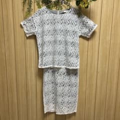 Beau Jardin レースセットアップ ホワイトのサムネイル
