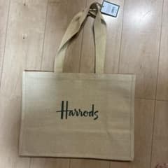 Harrods ジュート トートバッグのサムネイル