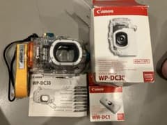 Canon WP-DC38 水中カメラハウジング　おもり WW-DC1付きのサムネイル
