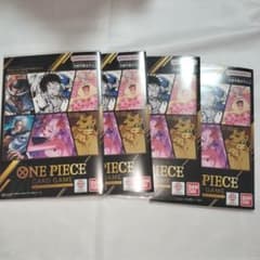 ONE PIECEプレミアムカードコレクション -6アソートvol1．4冊セット