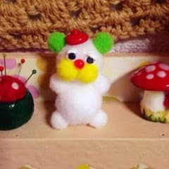 ネムネムクマさんブローチ＊のサムネイル