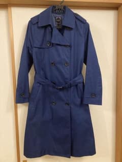 BEAMS HEART レディース トレンチコート ネイビー サイズ1(S〜M 