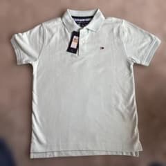 新品　TOMMY HILFIGER ライトグリーン ポロシャツ 8/10のサムネイル