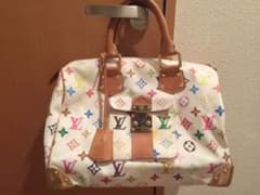 ルイヴィトンマルチカラースピーディ中古ボストンバッグ値下げ！！のサムネイル
